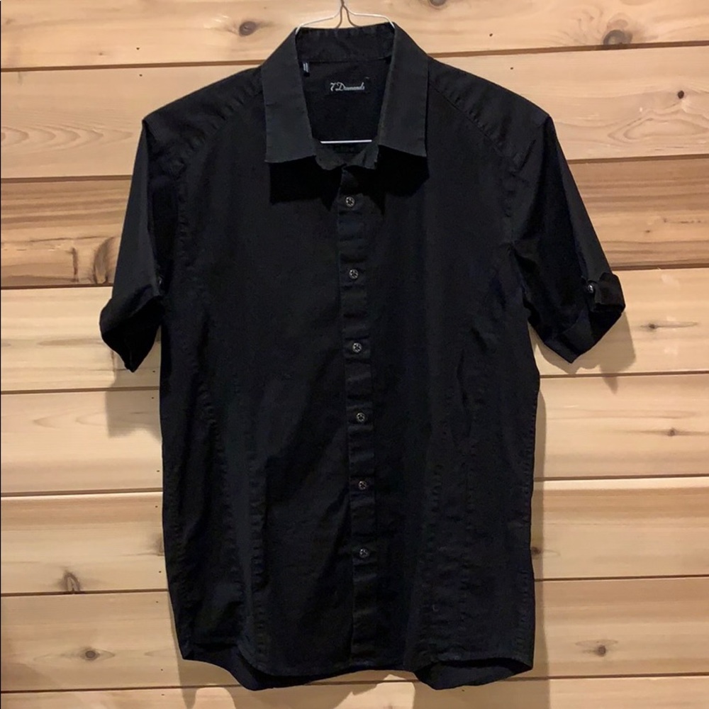 Men’s 7 Diamonds button up polo